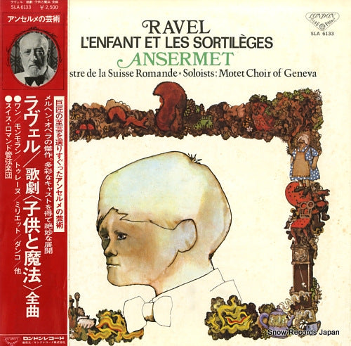ANSERMET, ERNEST ravel; l'enfant et les sortileges SLA6133