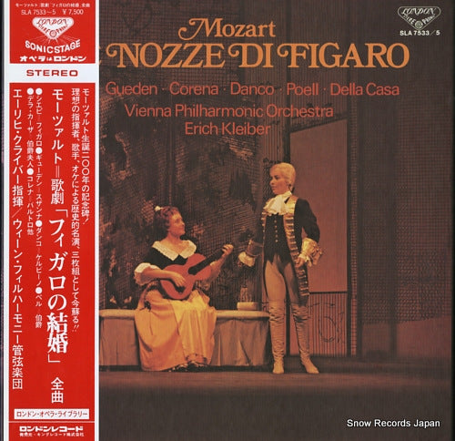 KLEIBER, ERICH mozart; le nozze di figaro SLA7533/5