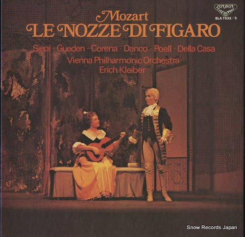 KLEIBER, ERICH mozart; le nozze di figaro SLA7533/5