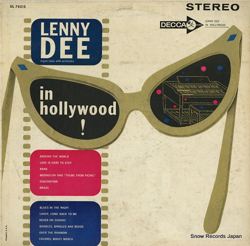 DEE, LENNY in hollywood DL74315