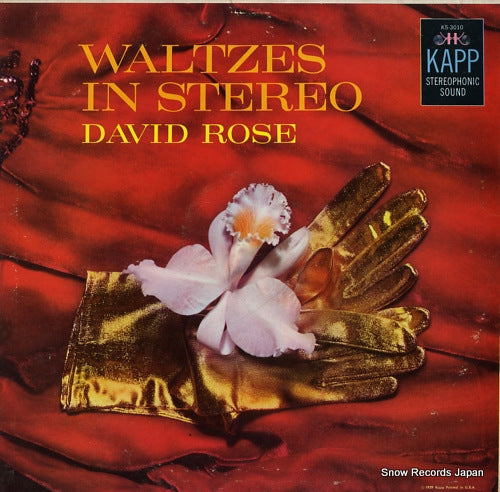 ROSE, DAVID waltzes in stereo KS-3010