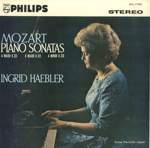 HAEBLER, INGRID mozart; piano sonatas k.331, k.311, k.310 SFL-7750