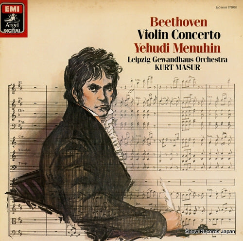 MENUHIN, YEHUDI beethoven; violin concerto in d major, op.61 EAC-90106