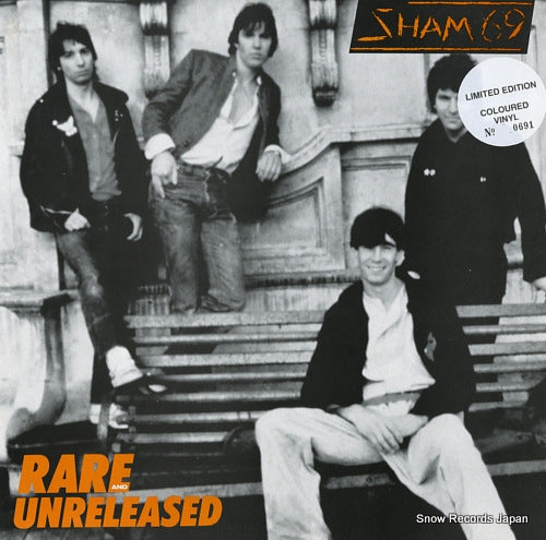 SHAM69 rare and unreleased LTDEDTLP5