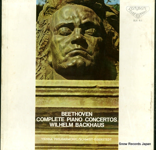 BACKHAUS, WILHELM beethoven; complete piano concertos SLX4-1