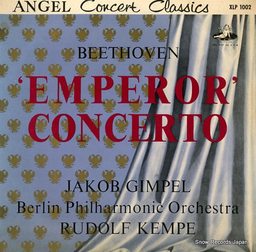 GIMPEL, JAKOB beethoven; "emperor" concerto XLP1002