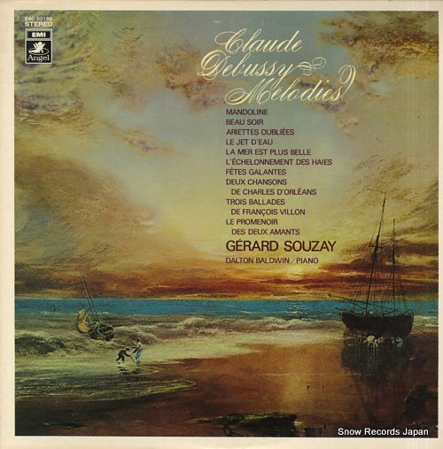 SOUZAY, GERARD debussy; melodies EAC-80188