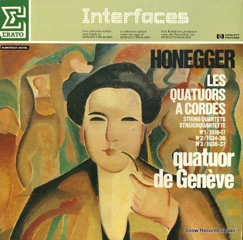 QUATUOR DE GENEVE honegger; les quatuors a cordes NUM75101