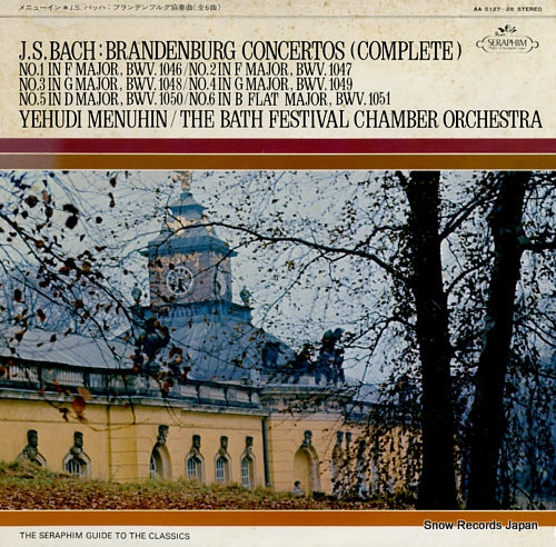 MENUHIN, YEHUDI j.s.bach; brandenburg concertos (complete) AA.5127-28