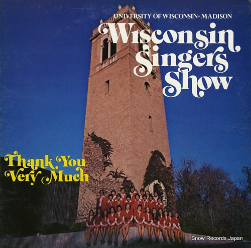 WISCONSIN SINGERS, THE wisconsin singers show - thank you very much ALR-1176 / USR9713