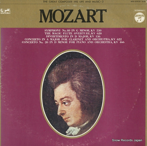 V/A mozart; symphony no.40 in g minor, kv550 MS-2003-4-K