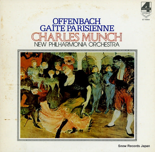 MUNCH, CHARLES offenbach; gaite parisienne GT9064
