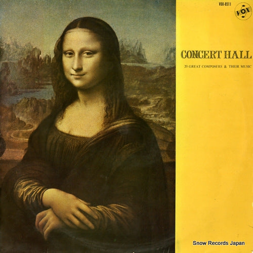 V/A concert hall / 20 great composers and their music VOX-8511