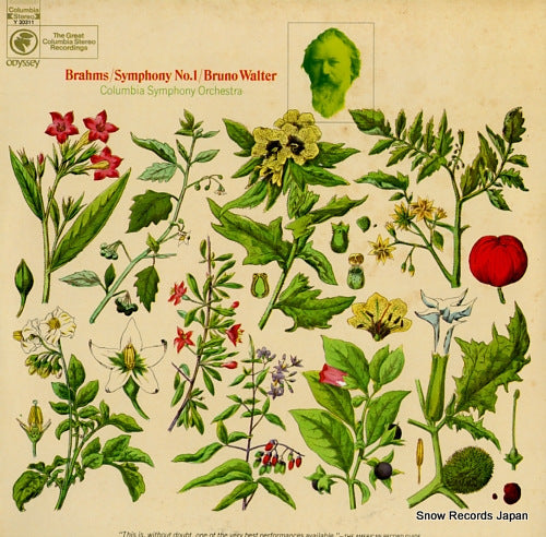 WALTER, BRUNO brahms; symphony no.1 Y30311