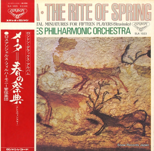 MEHTA, ZUBIN stravinsky; the rite of spring SLA1023