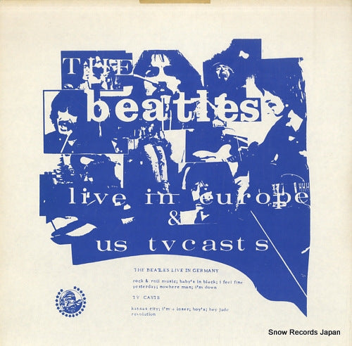 BEATLES, THE live in europe & us tv casts JL514