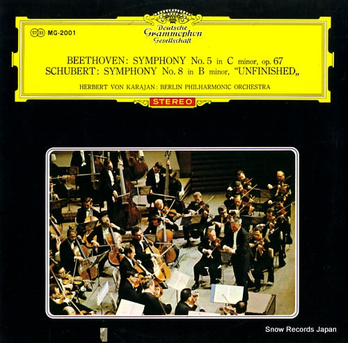 KARAJAN, HERBERT VON beethoven; symphony no.5 in c minor, op.67 MG-2001