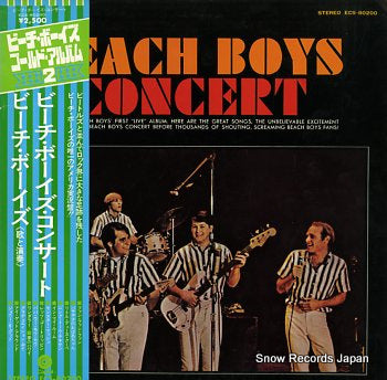 BEACH BOYS, THE concert ECS-80200