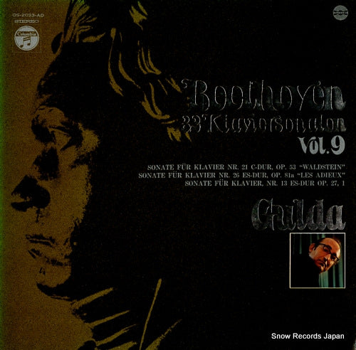 GULDA, FRIEDRICH beethoven; sonate fur klavier nr.21 c-dur, op.53 "waldstein" OS-2033-AD