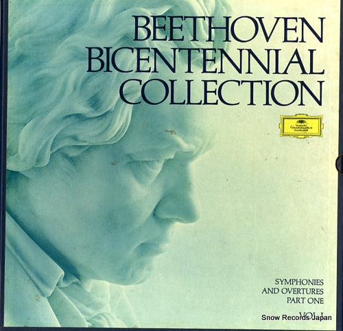 KARAJAN, HERBERT VON beethoven bicentennial collection vol.1 symphonies and overtures part one TLI/1062-1066