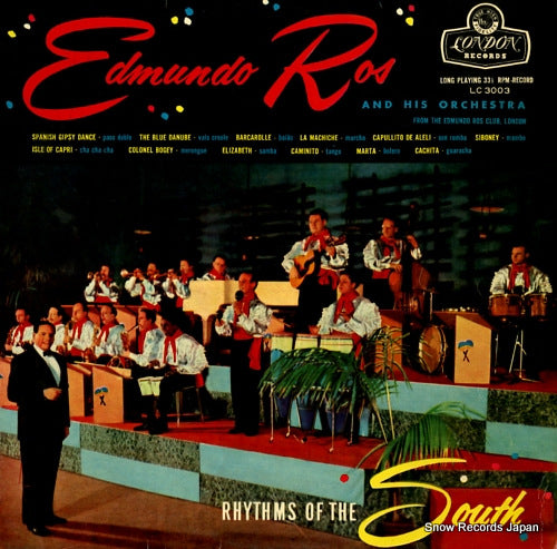 ROS, EDMUNDO rhythms of the south LC3003