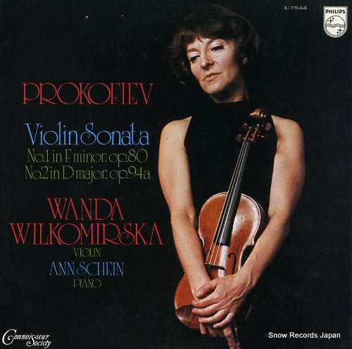 WILKOMIRSKA, WANDA prokofiev; violin sonata no.1 in f minor, op.80 X-7544