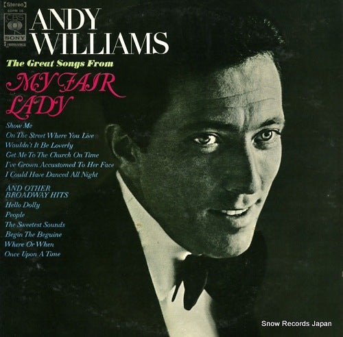 WILLIAMS, ANDY the great songs from my fair lady SOPM16