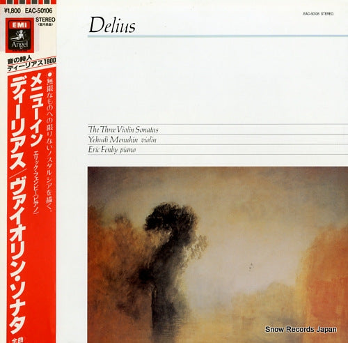 MENUHIN, YEHUDI delius; the three violin sonatas EAC-50106