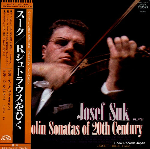 SUK, JOSEF r.strauss/hindemith/ravel; violin sonatas OX-1176-S