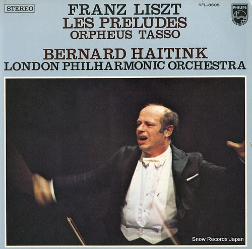 HAITINK, BERNARD liszt; les preludes, orpheus, tasso SFL-8605