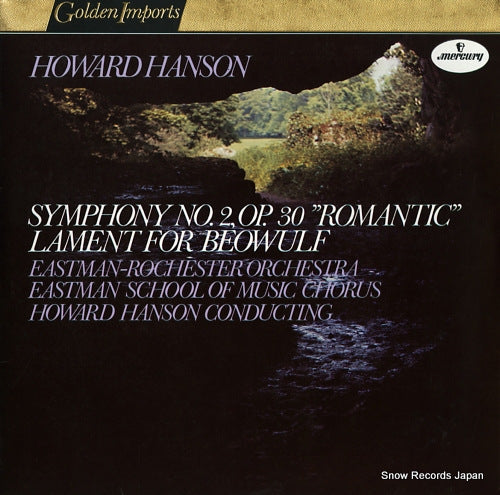 HANSON, HOWARD howard hanson; symphony no.2, op.30 "romantic", lament for beowulf SRI75007