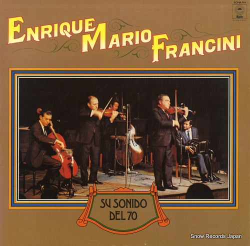 FRANCINI, ENRIQUE MARIO su sonido del 70 ECPM-114