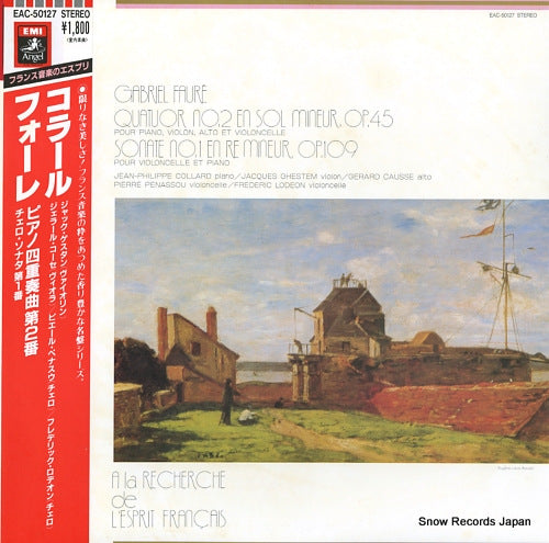 COLLARD, JEAN-PHILIPPE faure; quatuor no.2 pour piano EAC-50127