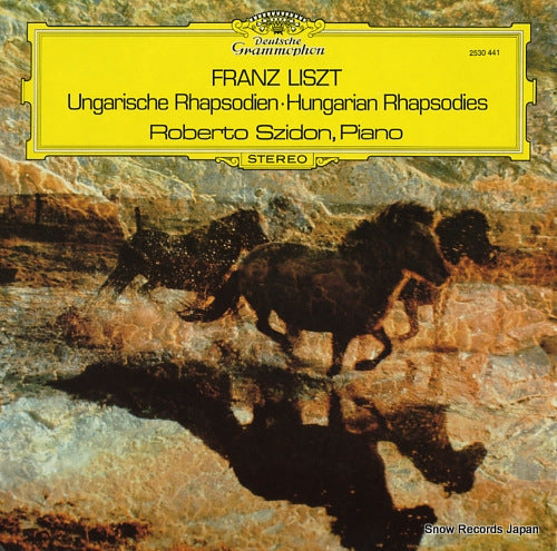 SZIDON, ROBERTO liszt; ungarische rhapsodien, hungarian rhapsodies 2530441