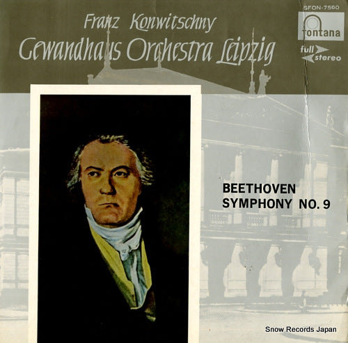 KONWITSCHNY, FRANZ beethoven; symphony no.9 SFON-7560