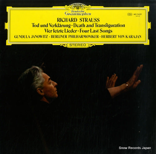 KARAJAN, HERBERT VON r.strauss; tod und verklarung op.24 MG2459