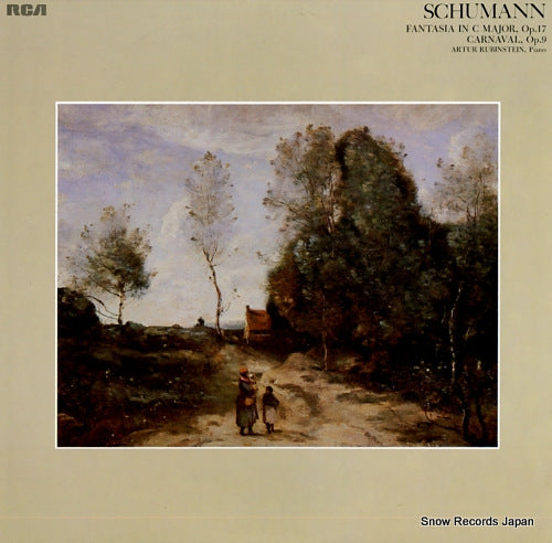 RUBINSTEIN, ARTHUR schumann; fantasia in c major, op.17 FCCA850