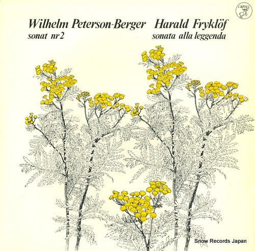 MANNBERG, KARL-OVE, AND, ELISIF LUNDEN-BERGFELT willhelm peterson-berger; sonat nr 2 CAP1120