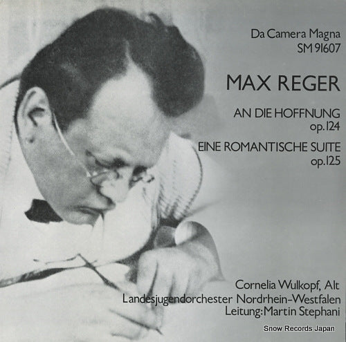 STEPHANI, MARTIN max reger; an die hoffnung op.124 SM91607