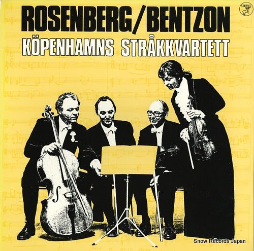 KOPENHAMNS STRAKKVARTETT hilding rosenberg; strakkvartett nr12 CAP1100