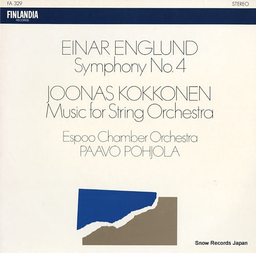 POHJOLA, PAAVO einar englund; symphony no.4 FA329