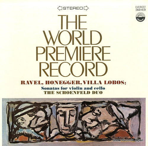 SCHOENFELD DUO, THE the world premiere record EVEREST3243 / SDBR3243