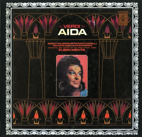 MEHTA, ZUBIN verdi; aida AA-9381-C