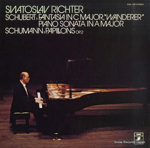 RICHTER, SVIATOSLAV schubert; fantasia in c major, "wanderer" EAA-129