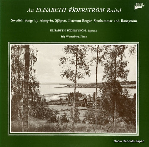 SODERSTROM, ELISABETH an elisabeth soderstrom recital / swedish songs H-6066