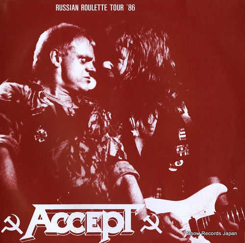 ACCEPT russian roulette tour '86 AC-86