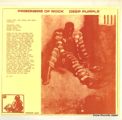 DEEP PURPLE prisoners of rock TKRWM2821