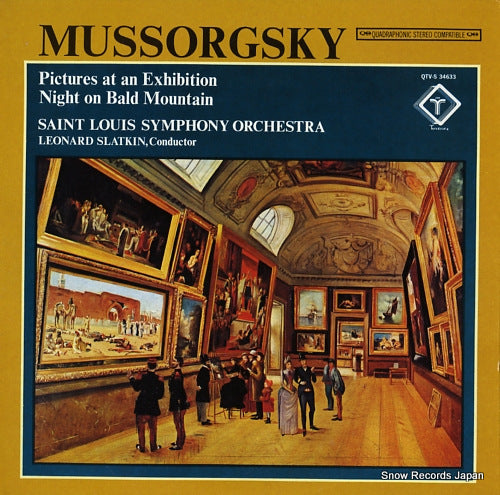 SLATKIN, LEONARD mussorgsky; pictures at an exhibition, night on bald mountain QTV-S34633