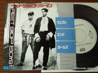 PET SHOP BOYS west end girls PRP-1162