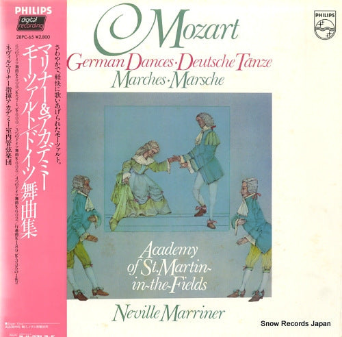 MARRINER, NEVILLE mozart; german dances 28PC-65